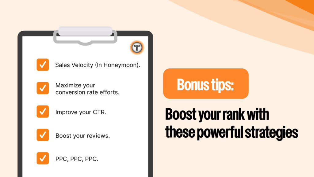 Bonus tips: Boost your rank with these powerful strategies. - Amazon Trivium 