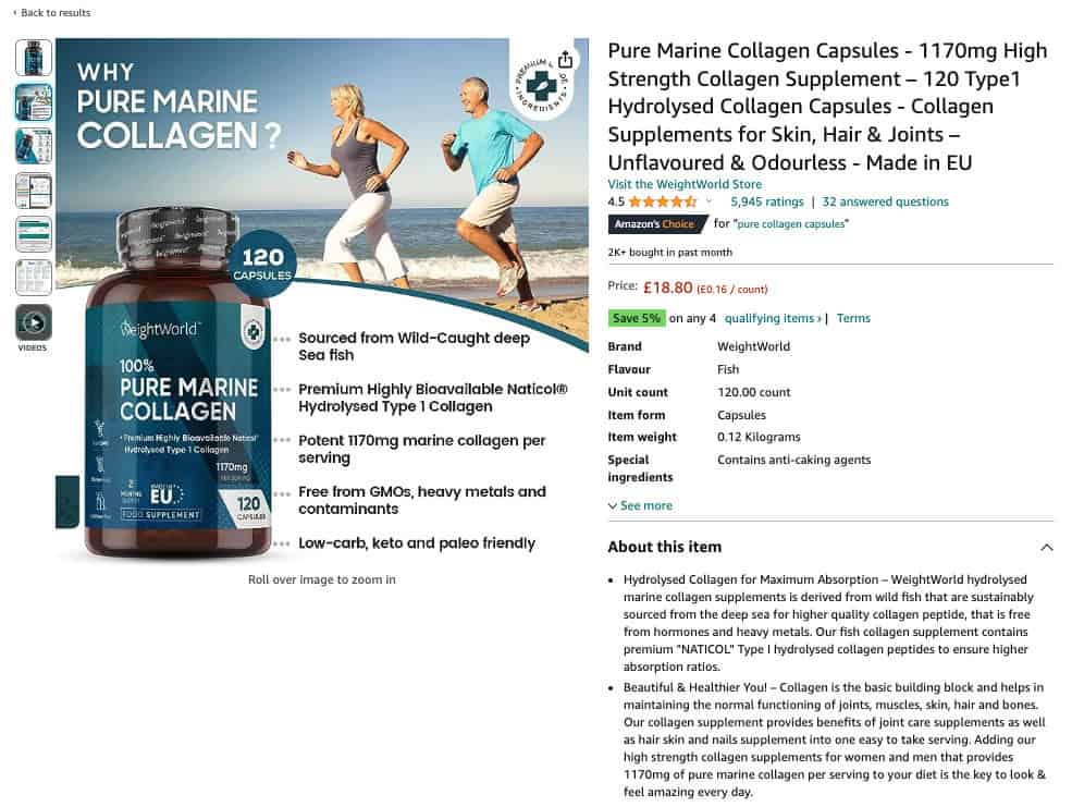 Optimizing Amazon Product Listings