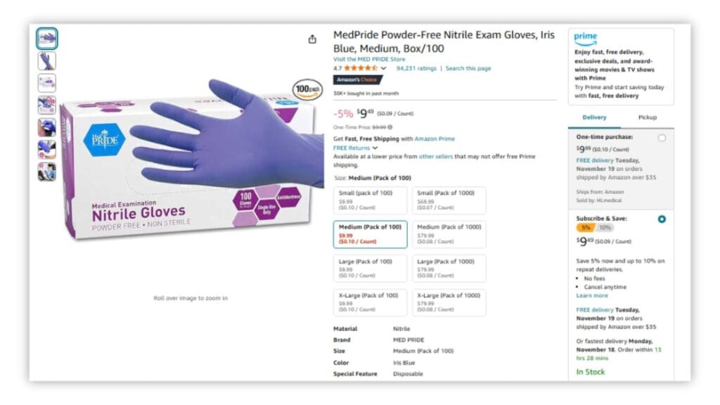 Best selling products on amazon - medpride