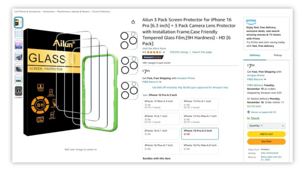 Best selling products on amazon - ailun