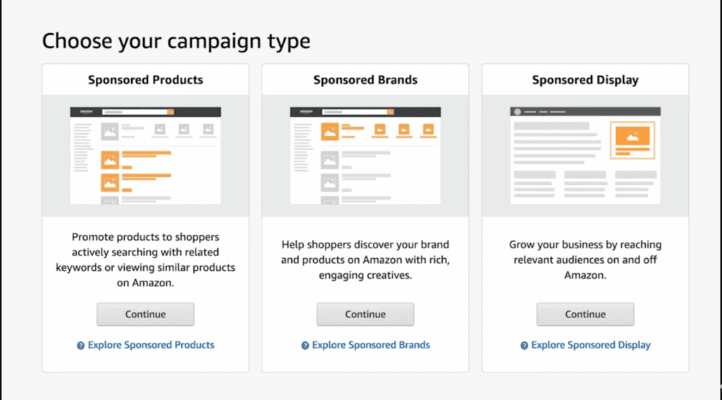 Choose your Campaign Type